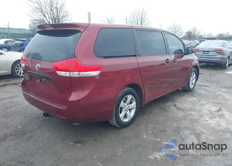 2011 Toyota Sienna from USA, damaged, VIN 5TDKA3DC0BS003394